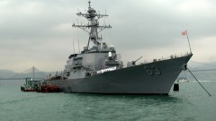 美驅逐艦駛入南中國海爭議島嶼12海浬(組圖)
