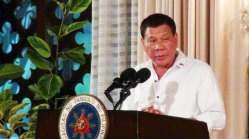 菲律賓總統杜特蒂（Rodrigo Duterte）