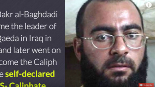日前ISIS高层教士古塔巴无意中洩露最高领袖巴格达迪已死亡的訊息，而被活活烧死。