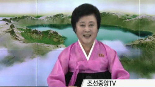 朝鮮請出高齡74歲的李春姬來宣佈成功試射新型洲際飛彈消息。
