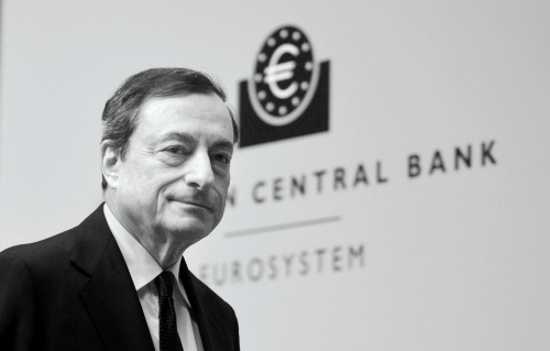 欧洲央行行长Mario Draghi 