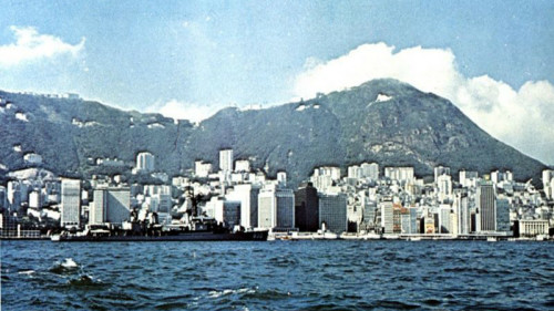 1969年香港中环沿岸