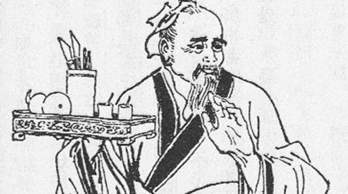 清代《三國演義》繡像中的華佗。（圖片來源：維基百科）