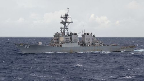 美國海軍「斯特塞姆」號驅逐艦