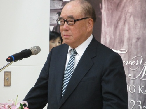 台湾前行政院长郝柏村。