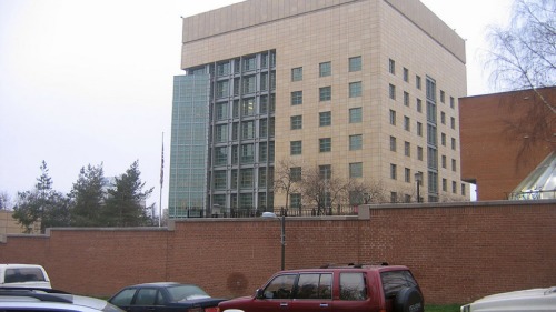 美國駐俄大使館