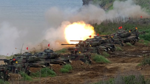 中华民国国军军事演习。