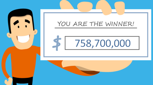萬茲耶克一票獨中7億5870萬元的最高樂透獎金，中獎機率為2億9220萬分之一。