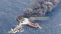 起火油轮向东南漂流不时爆炸漏油面增大(图)
