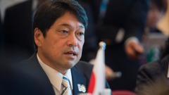 中國潛艇出沒釣島日本外相訪華門檻高(圖)