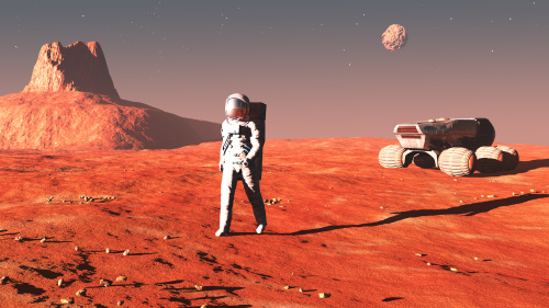 火星發現冰層科學家笑稱：太空人可拿鏟子挖
