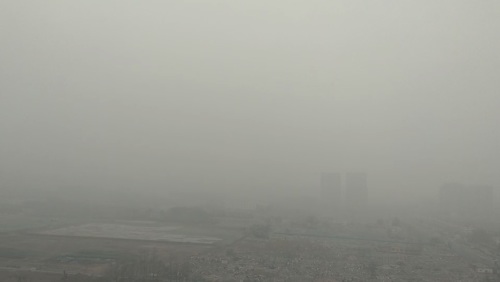中國多地霧霾問題嚴重