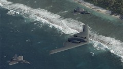 美军B-2和F-22联合演习向北京释放明确信号(图)