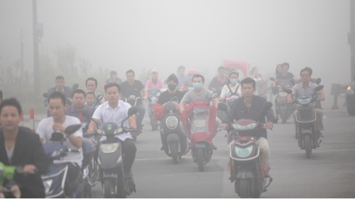 中國霧霾