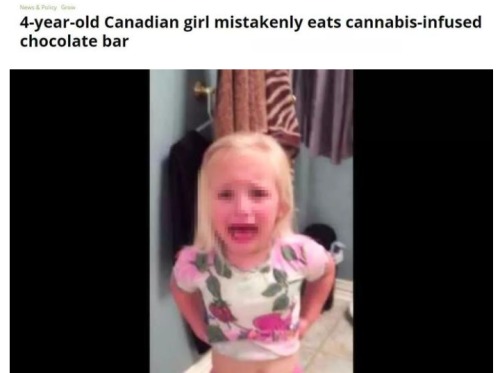 加拿大四歲女童誤吃大麻制食品被緊急送醫