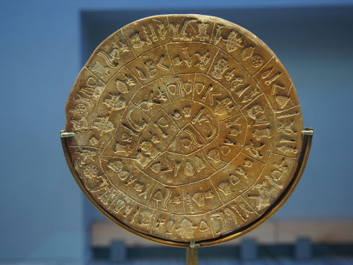 古文明米諾斯神祕圓盤已破譯一半