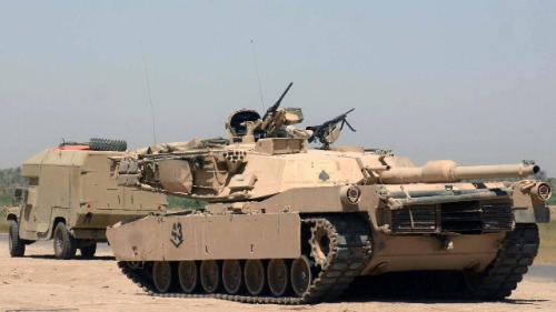 美军坦克（图片来源：ALI YUSSEF / AFP / Getty Images）