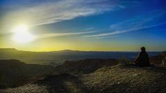 隐居修行老人的人体飘浮(图)