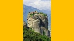 世界上唯一建在高耸入云处的修道院(图)