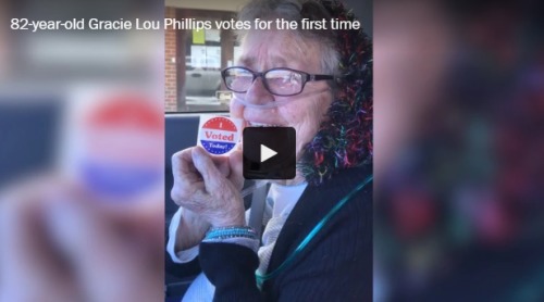 美國82歲老奶奶第一次投票 沒看到結果就不幸離世