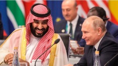 G20峰會上普京與沙特王儲擊掌握手開心大笑(組圖)