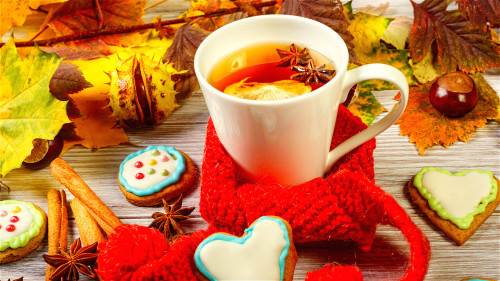 喝杯下午茶，吃一些點心有助於緩解疲勞，保持免疫系統的健康。
