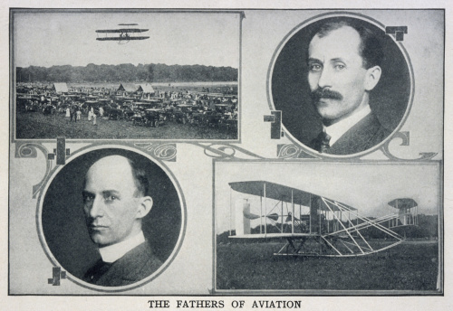 懷特兄弟製造出了人類歷史上第一架帶有發動機的飛機。
