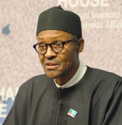 奈及利亞總統布哈里。