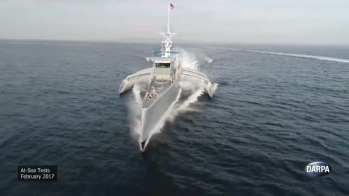 美国海军无人驾驶军舰