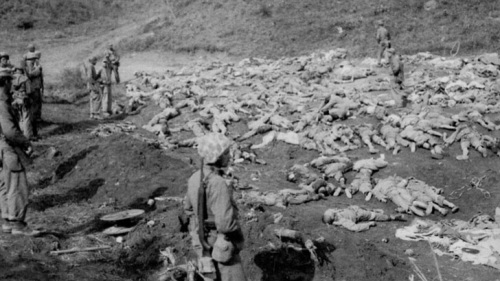 中共派到朝鲜的志愿军死伤惨重