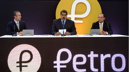 2018年2月20日，委內瑞拉總統馬杜羅高調宣布推出一款名為「石油幣」（Petro）的數字貨幣