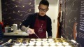 英国卖车轮饼甜豆子让老外吃惊(图)