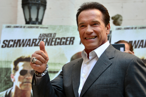 好莱坞动作巨星阿诺史瓦辛格（Arnold Schwarzenegger）。