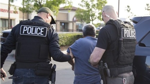 ICE拘捕非法移民