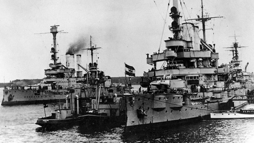 一戰後的德國海軍艦隊