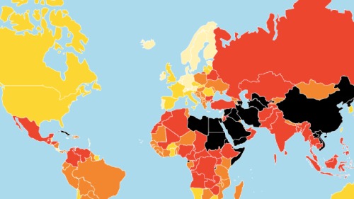 2018世界新聞自由度排名