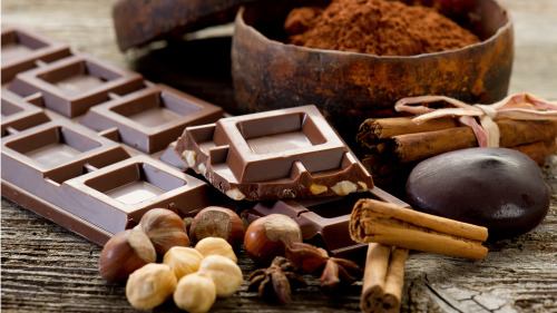 巧克力含有多種抗氧化物。