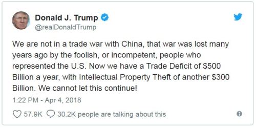 川普说没打贸易战中国官媒道出实质问题