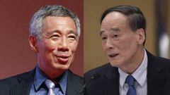 王岐山在中南海接待李顯龍用一特殊方式稱呼(圖)