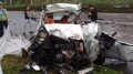 廣西私家車撞貨車5人當場身亡(圖)