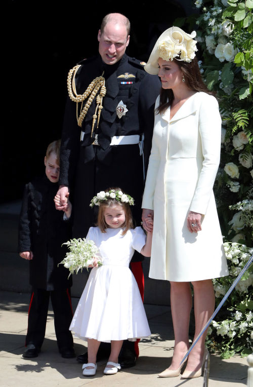 4岁乔治小王子（Prince George）与3岁夏绿蒂小公主（Princess Charlotte）也是亮点之一