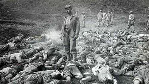 中共志愿军在韩战中伤亡惨重。（网络图片）