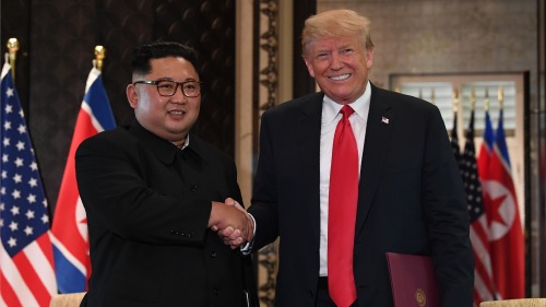朝鮮終於見了「美帝頭子」