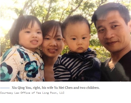 居住美国18年的华人在绿卡面试现场被捕