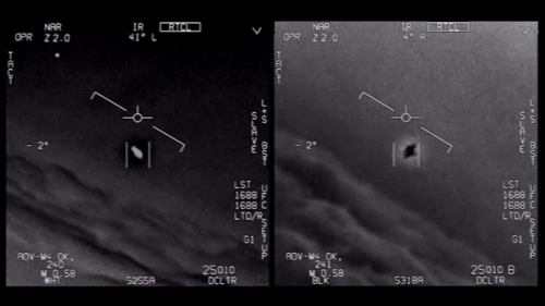五角大楼报告泄漏曝光美航母遭UFO跟踪细节