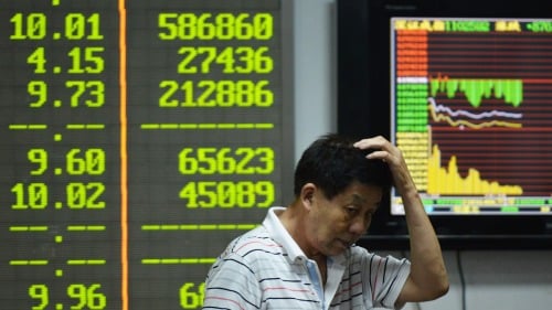 7月11日，中国股市受中美贸易战的影响应声大跌，股民又成了韭菜