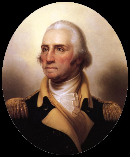 华盛顿肖像。