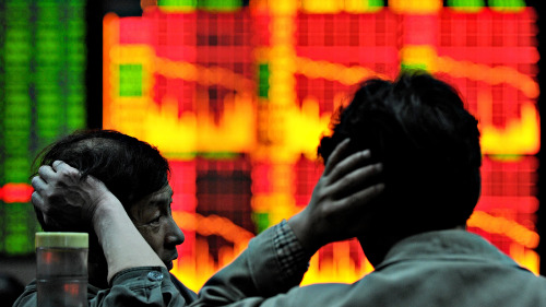 中國股市星期一再次暴跌