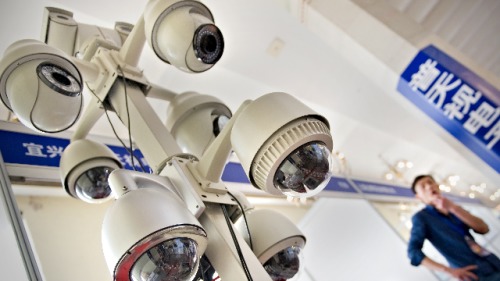 中國擁有的監控攝像頭數量居世界首位