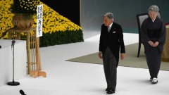 日本明仁天皇在「8.15」戰敗日表示深刻反省(圖)